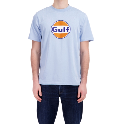 GULF Logo Men's T-shirt - blue GUF24_TSH_LOB