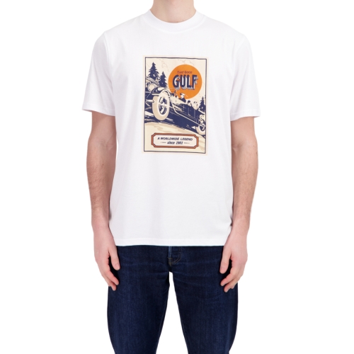 Gulf Poster Classic White T-Shirt Men