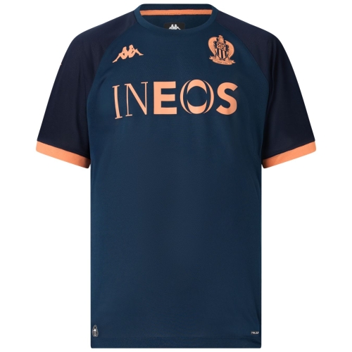 OGC Nice Kids Player Training T-Shirt Navy Blue