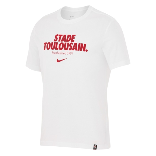 T-Shirt Lifestyle Stade Toulousain Blanc 25/26 - Nike