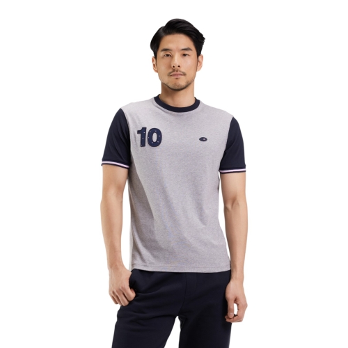 T-Shirt Manches Courtes Gris XV Del Leon FFR Eden Park