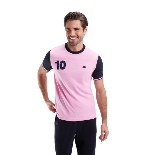 T-Shirt Manches Courtes Rose XV Del Leon FFR Eden Park