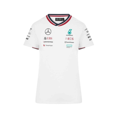 MERCEDES AMG Driver Women's T-shirt - white MGP24_TSF_TEA MGP24_TSF_TEA