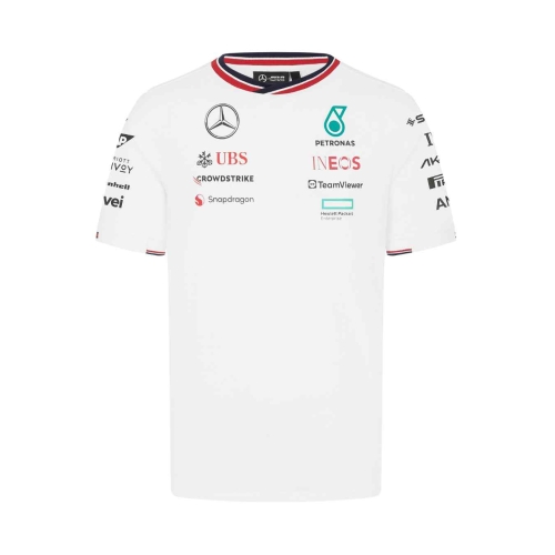 MERCEDES AMG Driver Men's T-shirt - white MGP24_TSH_DRB MGP24_TSH_DRB