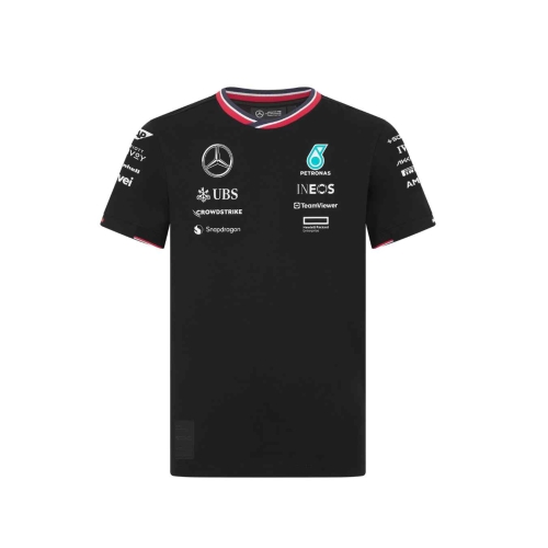MERCEDES AMG Team Child's T-shirt - black MGP24_TSE_DRI MGP24_TSE_DRI