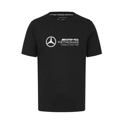 MERCEDES AMG Logo Men's T-shirt - Black MGP24_TSH_LOG