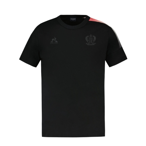 OGC Nice Fanwear 2024-2025 Men's Black T-Shirt