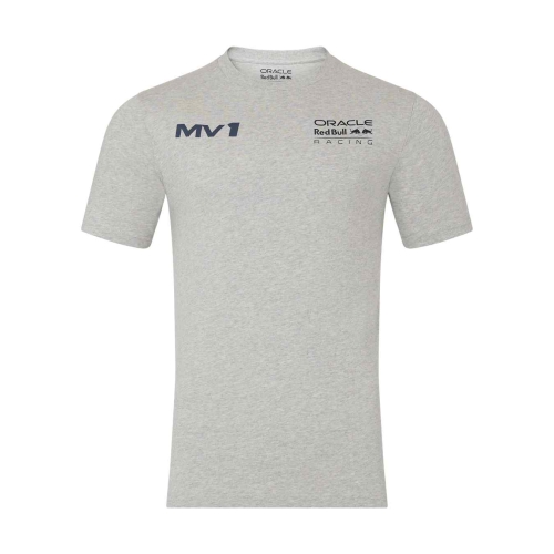 RED BULL Castore Verstappen Men's T-Shirt - grey RBR24_TSH_MHE