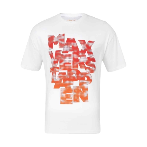 RED BULL Castore Verstappen Men's T-Shirt - white RBR24_TSH_MAX