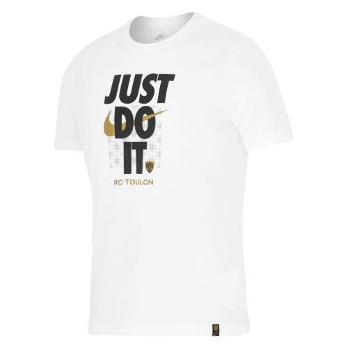 T-Shirt Rugby RC Toulon Europe Blanc 24/25 Nike