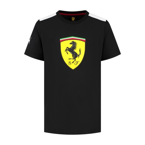 Kids Scuderia Ferrari T-Shirt Black