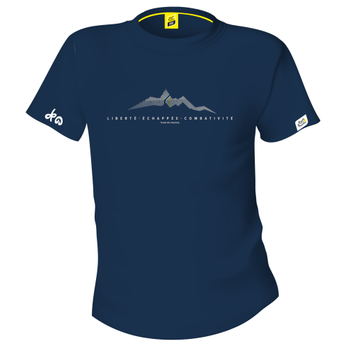 T-Shirt Tour De France 2025 Montagne