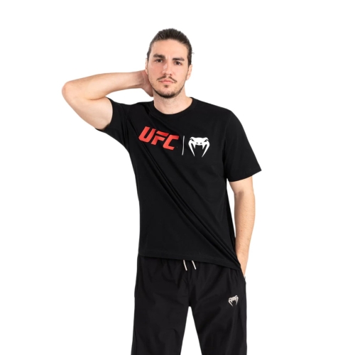 Venum UFC Classic Black and Red T-Shirt