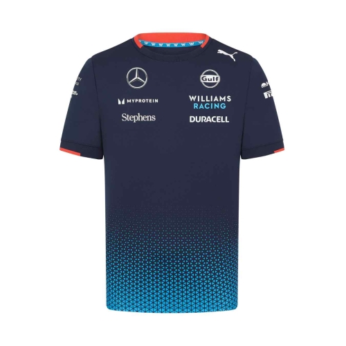 WILLIAMS F1  Team Men's T-shirt - blue WLM24_TSH_TEA