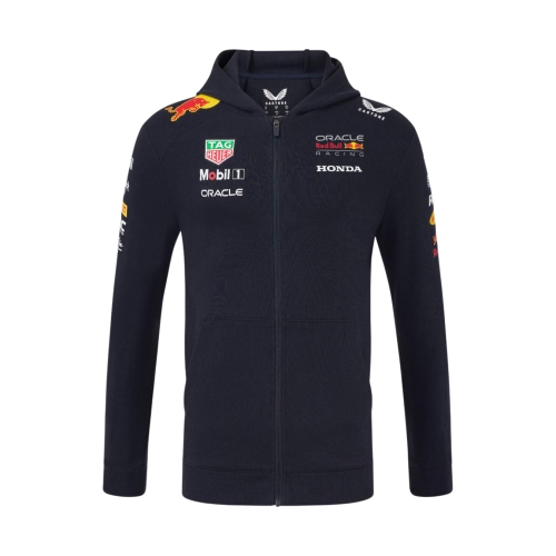 Men Red Bull hoodie zip Night Sky
