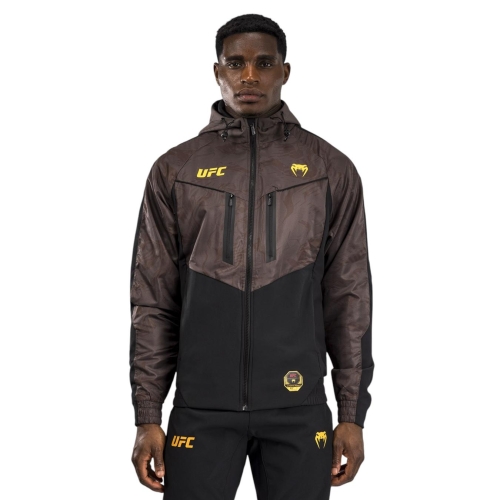 Venum Ufc Fusion Zip Hoodie Brown Men