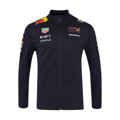 Men Red Bull softshell Night Sky