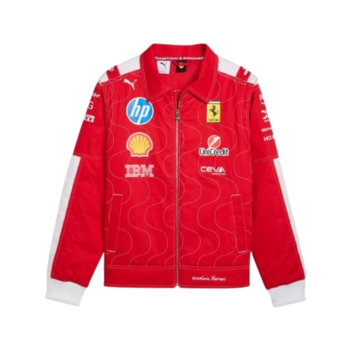 Veste Scuderia Ferrari Edition speciale GP F1 de Monza rouge homme