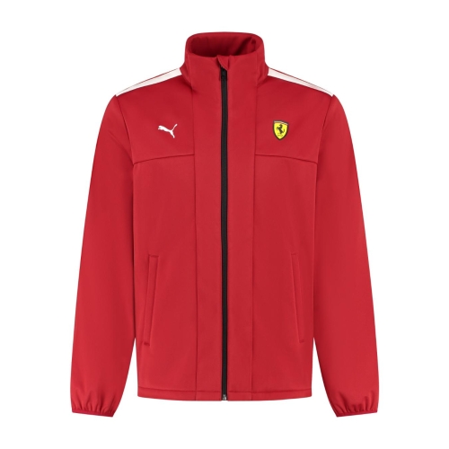 Men Scuderia Ferrari Softshell J Dark Cherry
